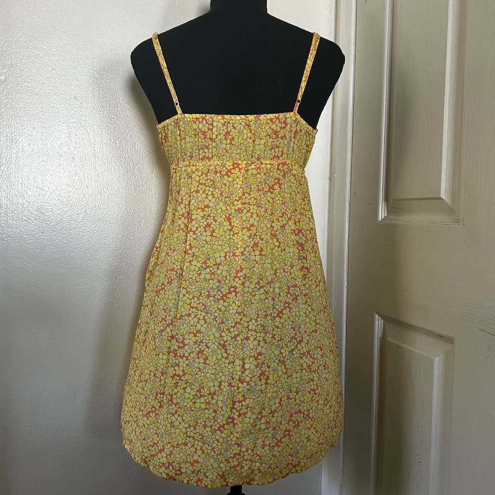 Wildfable Sundress XS, yellow floral. - Picture 2 of 3